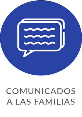 Boton Comunicados a las familias