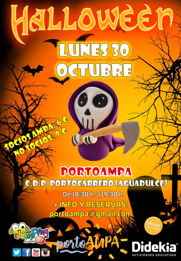 Carte Taller Halloween PORTOAMPA