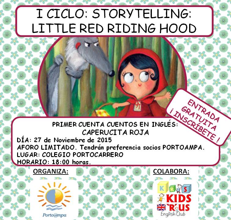 STORYTELLING CAPERUCITA ROJA bis