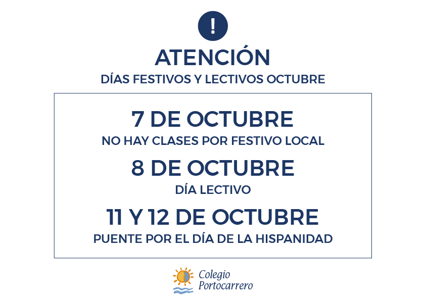 Festivos octubre