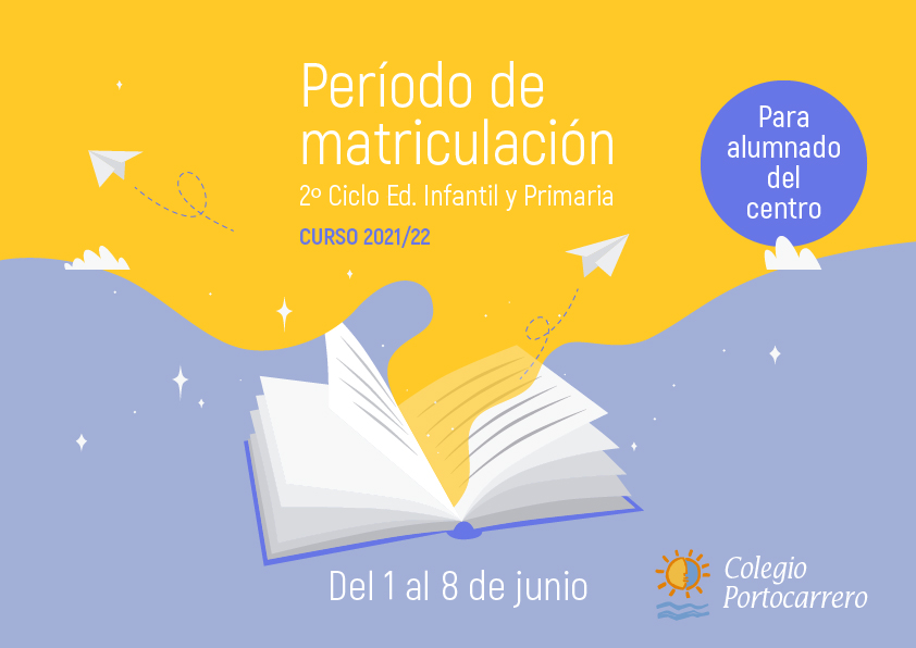 Matriculacion infantil y primaria