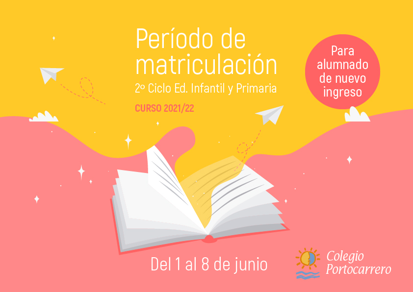 Matriculacion infantil y primaria nuevo ingreso