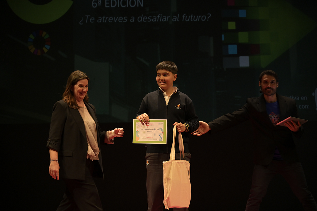 Recogida premio Luis 1