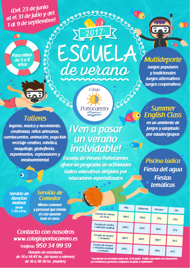 escuela de verano 2017