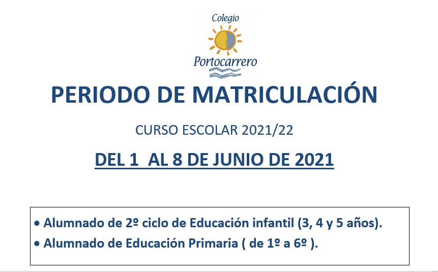 matriculación